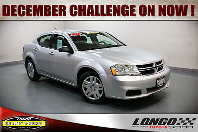 Dodge : Avenger 4dr Sedan Express 4 dr sedan express low miles automatic gasoline 2.4 l 4 cyl red