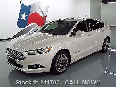 Ford : Fusion TITANIUM HYBRID SUNROOF NAVIGATION 2014 ford fusion titanium hybrid sunroof navigation 15 k 211700 texas direct