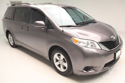 Toyota : Sienna LE FWD 2013 gray cloth single cd rear dvd v 6 dohc used preowned we finance 34 k miles