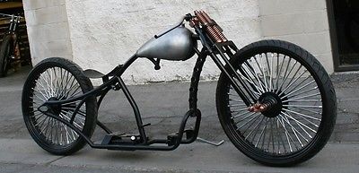 Custom Built Motorcycles : Bobber MMW CHOPPER HEAD FAT SPOKE 26,26  BOARDTRACK RACER