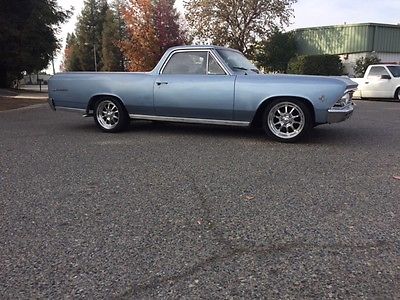 Chevrolet : El Camino 1966 Chevrolet El Camino 1966 chevrolet el camino lowered not bagged hot rod running project car