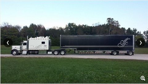 2007 Peterbilt 379EXHD With Matching 2012 East Step Deck Trailer