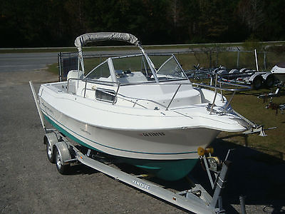 1997 Aquasport 225 Explorer - 225 Johnson - Clean - We Export -