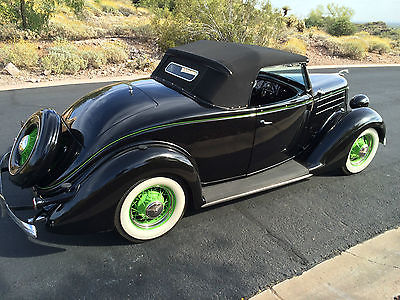 Ford : Other 1936 ford roadster flathead dropped axle 4 barrel 39 transmission