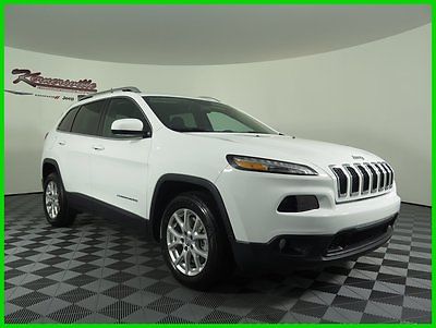 Jeep : Cherokee Latitude FWD 4 Cyl SUV Backup Camera  Uconnect 8.4 FINANCING AVAILABLE!! New 2016 Jeep Cherokee Latitude 4x2 2.4L I4 SUV Aux Input