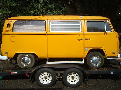 Volkswagen : Bus/Vanagon van 1972 vw bus hard top camper nice condition project