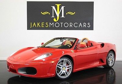 Ferrari : 430 Spider F1 2007 f 430 spider f 1 red tan highly optioned 14 k miles new clutch serviced