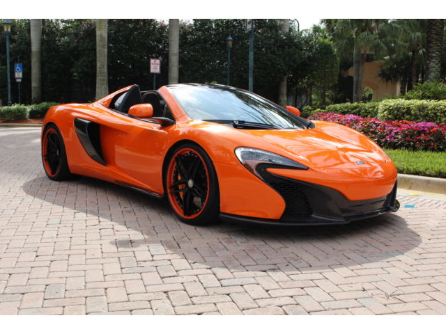 Other Makes : 650S McLaren 650S McLaren 650S Spider Akrapovic, Full Carbon, Custom HRE, We Finance Clean CarFax