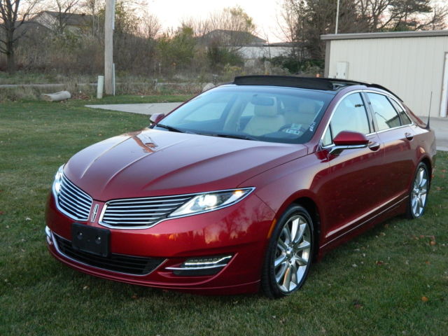Lincoln : MKZ/Zephyr 4dr Sdn FWD 13 14 2013 lincoln mkz 3.7 navigation pano heated cooled leather xenon l k