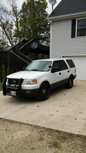 Ford : Expedition XLT 05 ford expedition police interceptor k 9 dog unit full dog cage 4 x 4 low miles