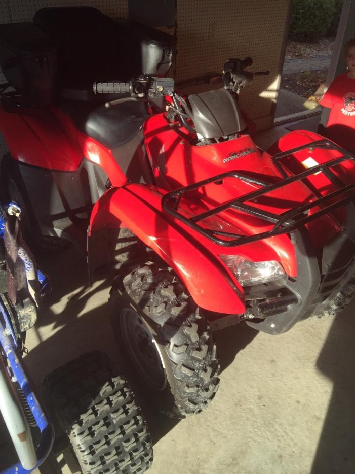 2012 Honda Fourtrax Rancher 4X4 ES