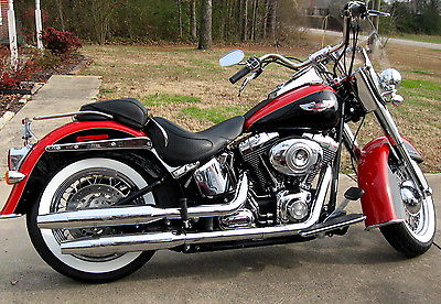 Harley-Davidson : Softail 2010 harley davidson softail deluxe 6 speed transmission security excellent