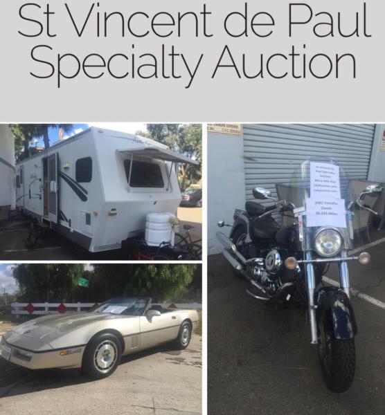 ST, VINCENT DE PAUL VILLAGES * SPECIALTY AUCTION *
