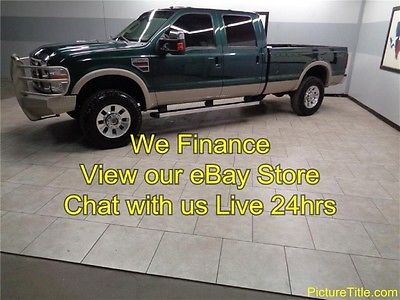 Ford : F-350 Lariat 4WD Crew Diesel Lariat Leather Heated Seats 10 f 350 lariat fx 4 4 x 4 crew cab leather 6.4 v 8 powerstroke 4 wd we finance texas