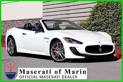 Maserati : Gran Turismo MC Convertible Certified Pre-Owned 2013 maserati grand tourismo mc convertible m c warranty remaining