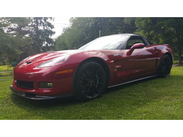 Chevrolet : Corvette ZR1 3 zr crystal red zr 1 high performance package 5000 miles gm executive demo wow