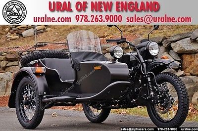 Ural : Gear Up 2WD Flat Black Custom Custom Paint Powder Coated Drivetrain Reverse Gear Financing & Trades