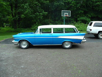 Chevrolet : Bel Air/150/210 1957 chevy 2 door townsman wagon 210