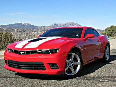 Chevrolet : Camaro SS AS NEW! '15 SS CAMARO ONLY 287 MILES!!!! 426HP! MOON PREM SOUND IMMACULATE!