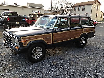 Jeep : Wagoneer Limited Sport Utility 4-Door 1988 jeep wagoneer limited sport utility 4 door 4.0 l