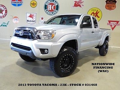 Toyota : Tacoma PreRunner SR5 4X2 LIFTED,BACK-UP CAM,BLK WHLS,23K,WE FINANCE 13 tacoma accesscab prerunner sr 5 4 x 2 lifted back up cam blk whls 23 k we finance