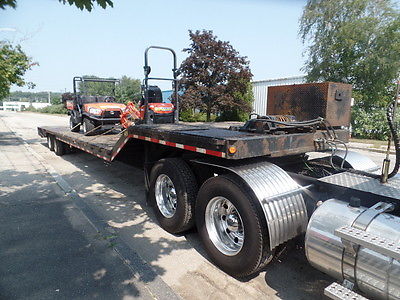 2002 FONTAINE TH35 TRAILER W/HYD BEAVER TAIL AND RAMP, 2 AXLE