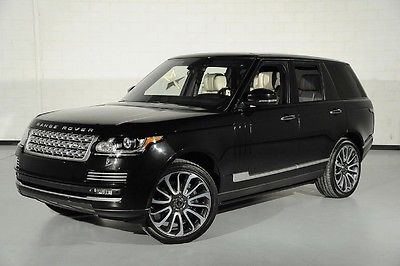 Land Rover : Range Rover Supercharged Autobiography 2014 land rover supercharged autobiography