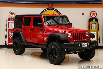 Jeep : Wrangler Sport 2012 jeep wrangler unlimited sport 4 x 4 lift kit removable hard top 2.9 wac