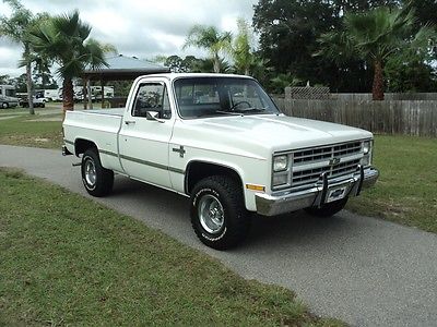 Chevrolet : C/K Pickup 1500 SILVERADO 1981 chevy short bed 4 wheel drive