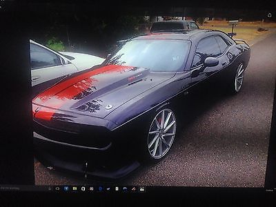 Dodge : Challenger srt8 2010 challenger srt 8 custom 22 in vossen wheels bad ass one of a kind