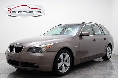 BMW : 5-Series 530Xi AWD Touring Wagon Active Cruise Carfax Certified Premium Xenons Park Distance Control