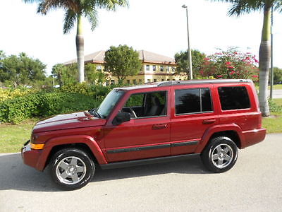 Jeep : Commander BEAUTIFUL FLORIDA LOW MILE JEEP! RUST FREE! BEAUTIFUL FLORIDA 2008 JEEP COMMANDER V-6 2WD! SERVICED-RUST FREE- SPOTLESS!