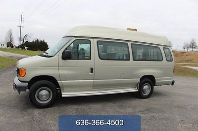 Ford : E-Series Van XL 2006 xl used 5.4 l v 8 braun wheelchair lift handicap accessible 1 owner low miles
