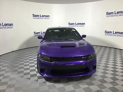 Dodge : Charger hellcat 2016 charger hellcat black painted roof full leather nav 700 hp plum crazy
