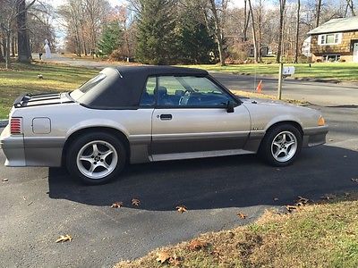 Ford : Mustang Convertible 1990 ford mustang gt convertible 25 th anniversary edition