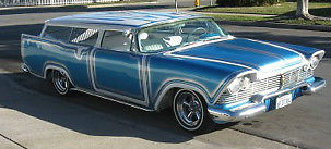 Plymouth : Other Custom Low-rider 1957 plymouth suburban station wagon custom low rider