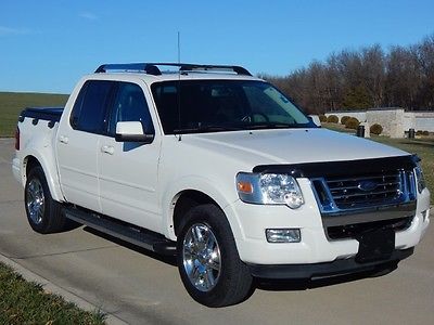 Ford : Explorer Sport Trac Limited White Suede Navigation Non Smoker Sunroof Leather V8 1 Owner