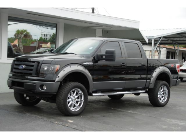 Ford : F-150 4WD SuperCre 2009 ford f 150 fx 4 4 x 4 5.4 l v 8 1 owner florida clean car fax lifted truck navi
