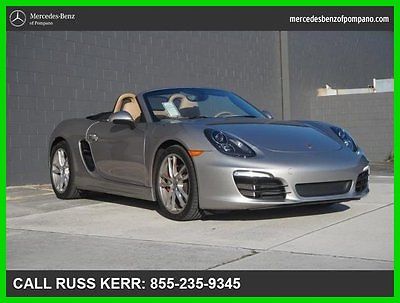 Porsche : Boxster S Convertible Seat Ventilation Premium MB Dealer We Finance and assist with shipping and export-Call Russ Kerr 855-235-9345
