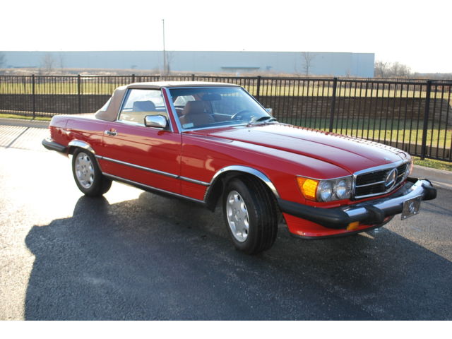 Mercedes-Benz : 500-Series 2dr Roadster 1987 mercedes benz 560 sl 71000 miles both tops great shape why pay more