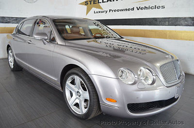 Bentley : Continental Flying Spur 4dr Sedan 1 owner clean carfax serviced nationwide warranty free shipping in us mint