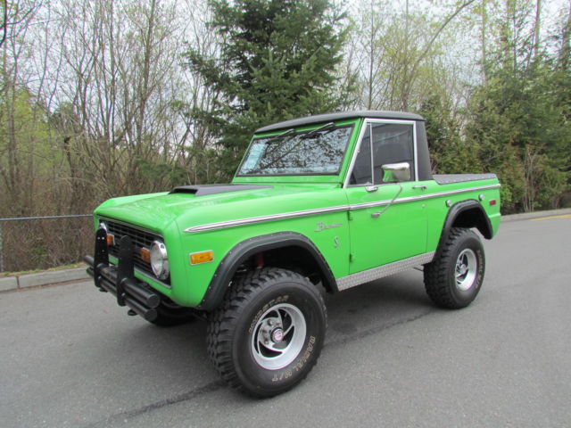 Ford : Bronco 1976 ford bronco 4 x 4 1 2 cab 302 overdrive at