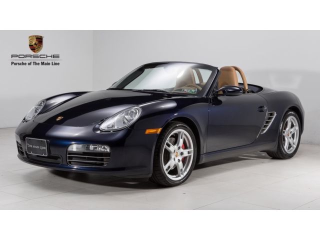 Porsche : Boxster S S Convertible 3.4L CD Porsche Communication Management w/Navigation Rain Sensor