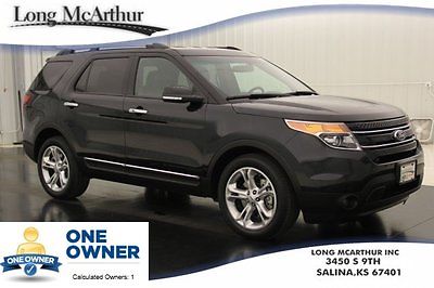 Ford : Explorer Limited Certified AWD 1 Owner Nav Heated Leather 3.5 v 6 all wheel drive navigation heated steering wheel sync rear camera sony