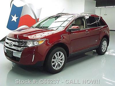 Ford : Edge SEL HEATED LEATHER REARVIEW CAM 2013 ford edge sel heated leather rearview cam 37 k mi c 66237 texas direct auto