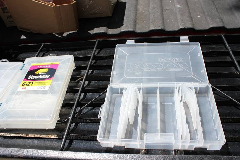 LURE TACKLE BOXES & IN DECK TACKLE BOX STORAGE BINS, 2