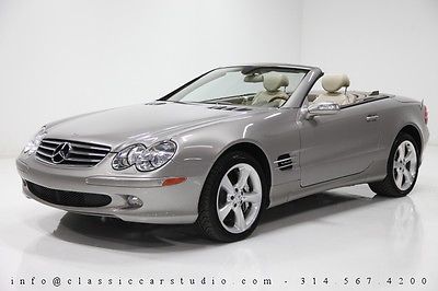 Mercedes-Benz : SL-Class 2005 mercedes benz 600 sl twin turbocharged 5.5 l v 12 two owners 79 k miles
