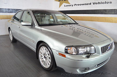 Volvo : S80 T6 1 owner super clean carfax florida car ultra low mile warranty free shipping