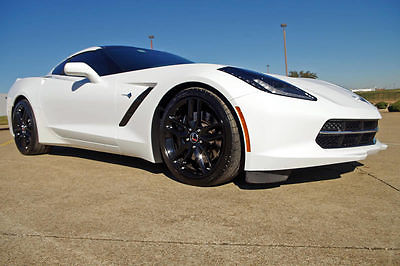 Chevrolet : Corvette Z51 3LT 2014 chevrolet corvette z 51 3 lt 1 owner only 10 k miles carbon roof more