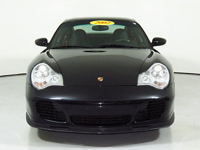 Porsche : 911 2dr Carrera Turbo Tiptronic 2002 porsche 911 turbo tip tronic leather pkg heated seats aluminum dials